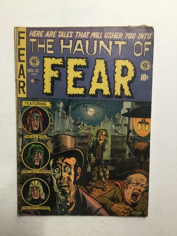 Haunt Of Fear 12 Very Good- Vg- 3.5 Entertainment Comic