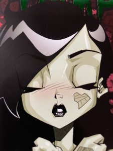 ZOMBIE TRAMP #50 MENDOZA RISQUE FOIL SPECIAL DELUXE EXCLUSIVE LTD 500 NM+