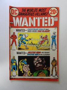 Wanted, The World's Most Dangerous Villains #8 (1973) VG/FN condition