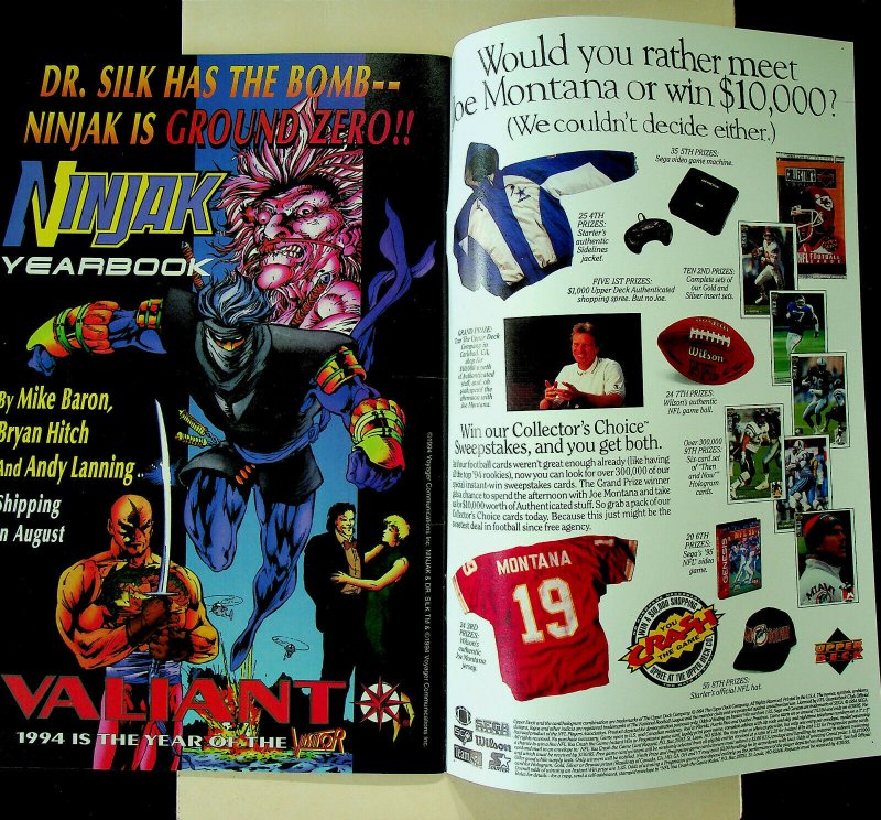 Harbinger #34 - (Nov 1994; Valiant) - Near Mint