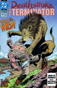 Deathstroke the Terminator #26 VF/NM; DC | save on shipping - details inside