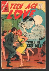 Teen-Age Love #49 1966-Charlton-Dance cover-Motorcycle gang story-Satan's Sa...