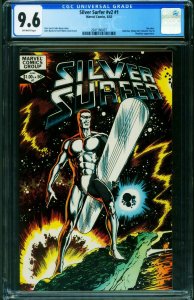 SILVER SURFER V.2 #1 CGC 9.6 1982 - MARVEL COMICS 2041560007