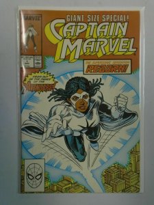 Captain Marvel #1 8.0 VF (1989 2nd Series Marvel)