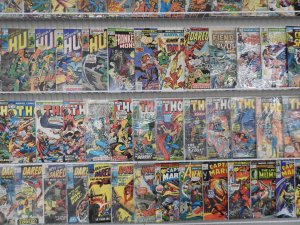 Huge Lot 140+ Silver/Bronze Comics W/ Wonder Woman, Thor, Hulk, +More! SEE DESC