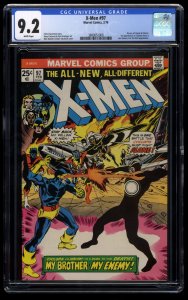 X-Men #97 CGC NM- 9.2 White Pages 1st Lilandra!