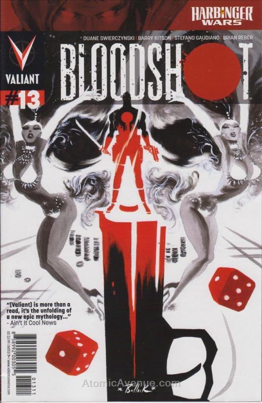 Bloodshot (3rd Series) #13 VF/NM; Valiant | save on shipping - details inside