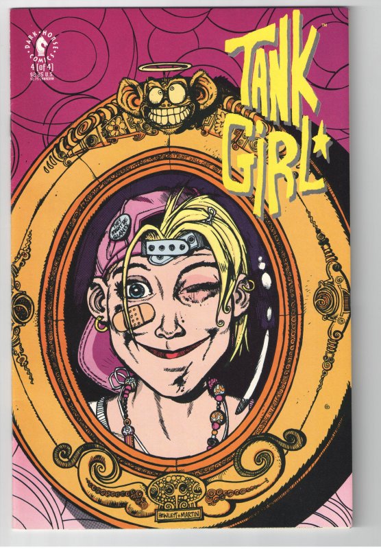 TANK GIRL 4 VF/NM 9.0 (1991) hard to find.Part 4 of 4.