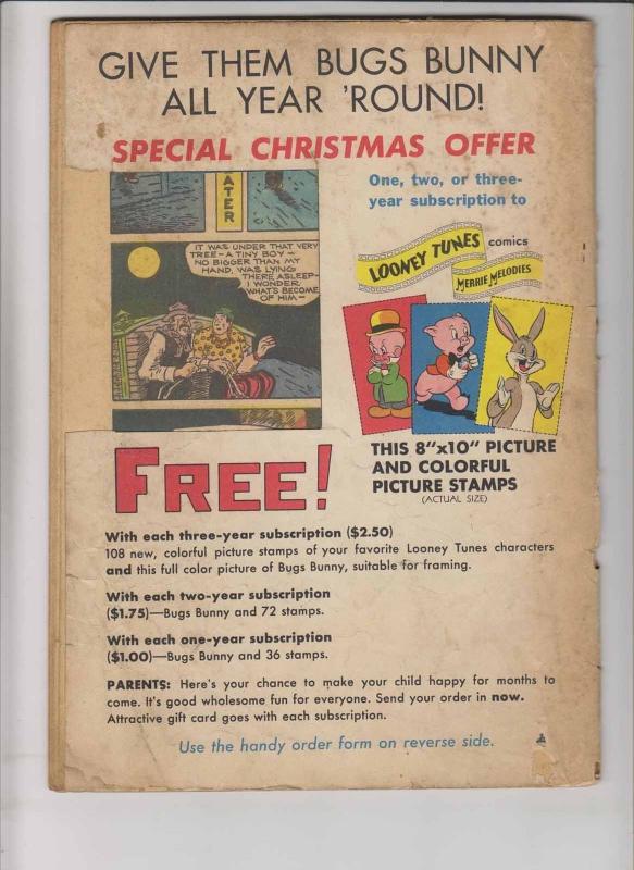 Super Comics #103 low grade - december 1946 - dick tracy - orphan annie - dell