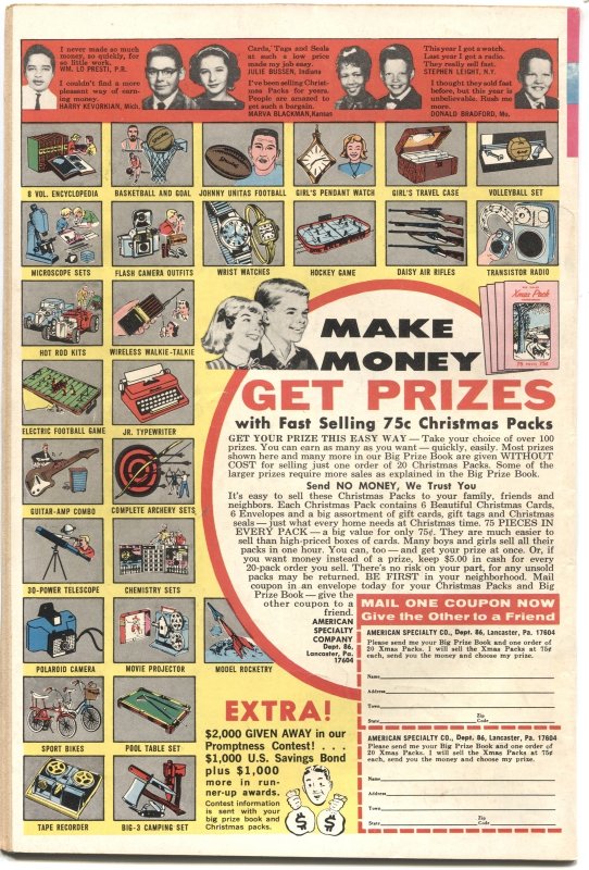 Three Stooges #41  1968 - Gold Key  -VG - Comic Book