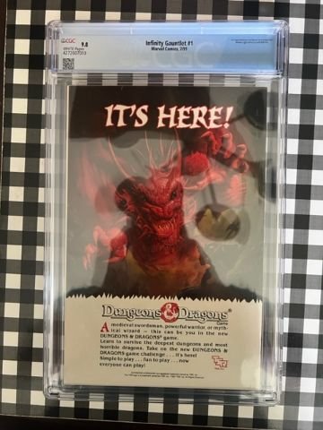 The Infinity Gauntlet #1 (1991) - CGC 9.8 - Infinity Gauntlet