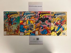 4 Superman DC Comic Books # 490 491 492 493 Batman Wonder Woman Robin 39 JS30