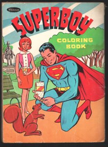 Superboy Coloring Book #1141  1967 - Whitman  -VG - Comic Book