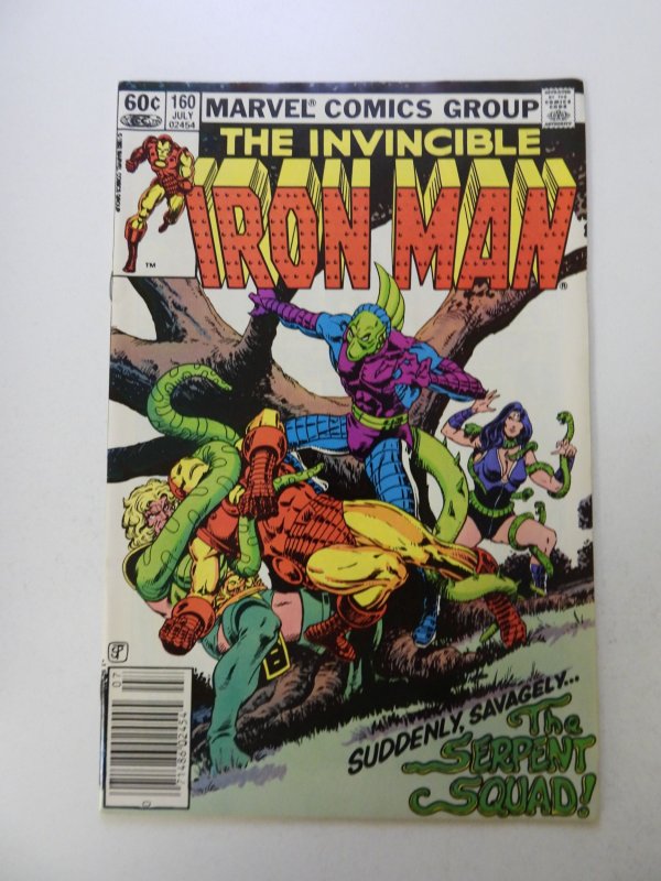 Iron Man #160 (1982) VF+ condition