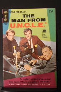 The Man From U.N.C.L.E. #21 1969 High-Grade NM- Napolean Solo et all Boca CERT!