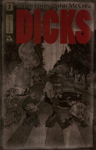 Dicks #7 Comic Book B&W Cover - Avatar