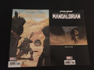 STAR WARS: THE MANDALORIAN #2 Two Cover Versions, VFNM Condition
