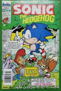 SONIC The HEDGEHOG #20 PRINCESS SALLY March 1995 ARCHIE Comics FN 