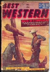 Best Western--December 1955--Pulp Magazine--Red Circle--G+