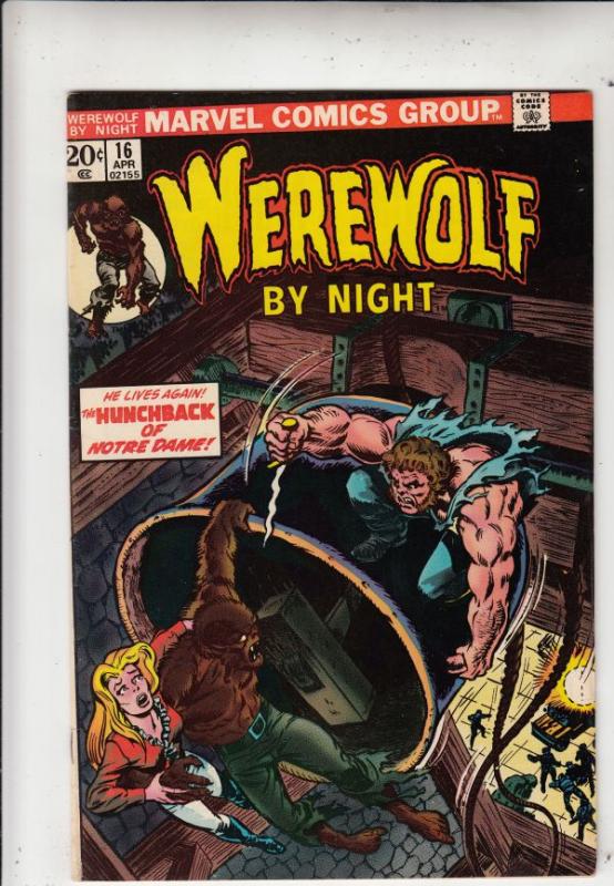 Werewolf by Night #16 (Apr-74) VF/NM High-Grade Werewolf