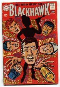 BLACKHAWK #240--DC--PSYCHADELIC COVER--comic book
