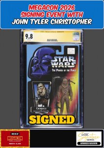 STAR WARS #5 CGC SS 9.8 JOHN TYLER CHRISTOPHER SIGNED MEGACON PRESALE