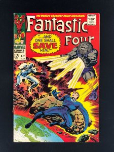 Fantastic Four #62 (1967) VG/FN 1st appearance of Blastarr!