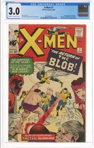 The X-Men #7 (1964) CGC Graded 3.0