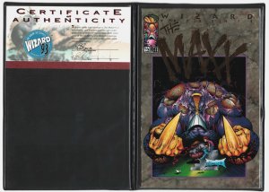 Wizard Presents THE MAXX #1/2 - Gold Foil w/ Case & COA (9.2) 1993