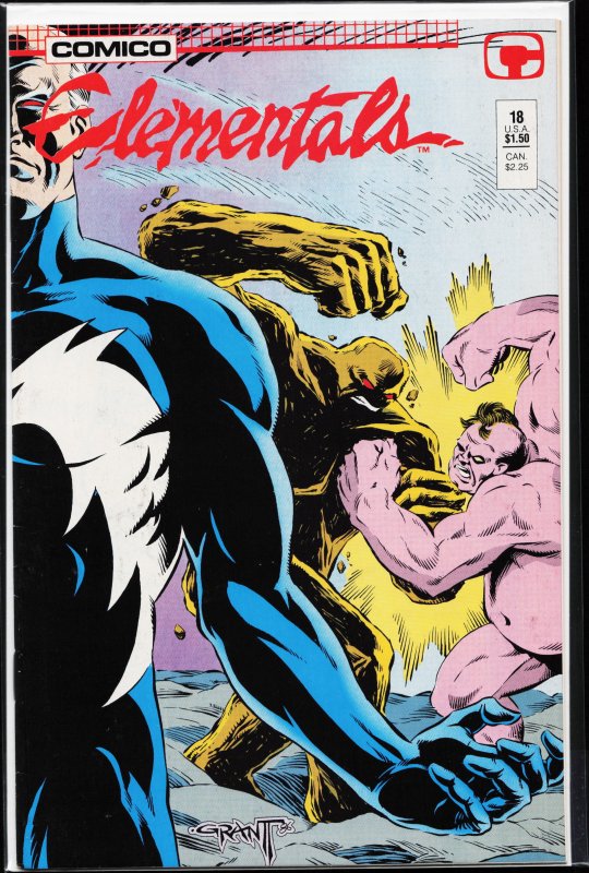 Elementals #18 (1987) Monolith