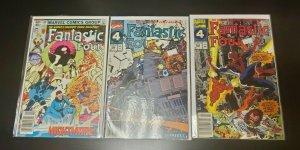3PC FANTASTIC FOUR LOT (8.0) JOHN BYRNE!! 1982