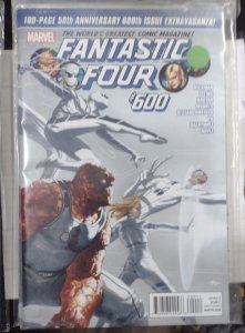 Fantastic Four  # 600  2012  MARVEL DISNEY  KEY DELL OTTO COVER  50TH ANNIVERSAR