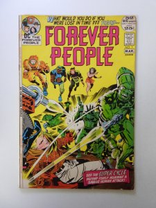 The Forever People #7 (1972) VG/FN condition moisture damage