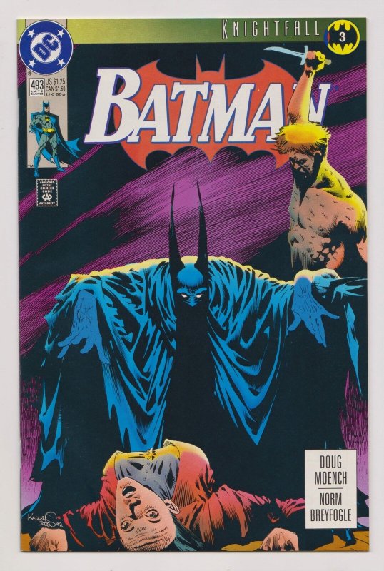 Batman #493 Knightfall (DC, 1993) VF/NM