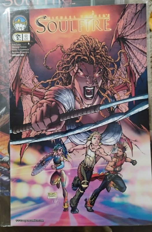 SOULFIRE  # 2  2004 ASPEN COMICS MICHAEL TURNER  JEPH LOEB