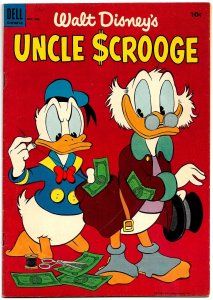 Walt Disney UNCLE SCROOGE #4 (Dec1953) 7.0 FN/VF  All Barks!