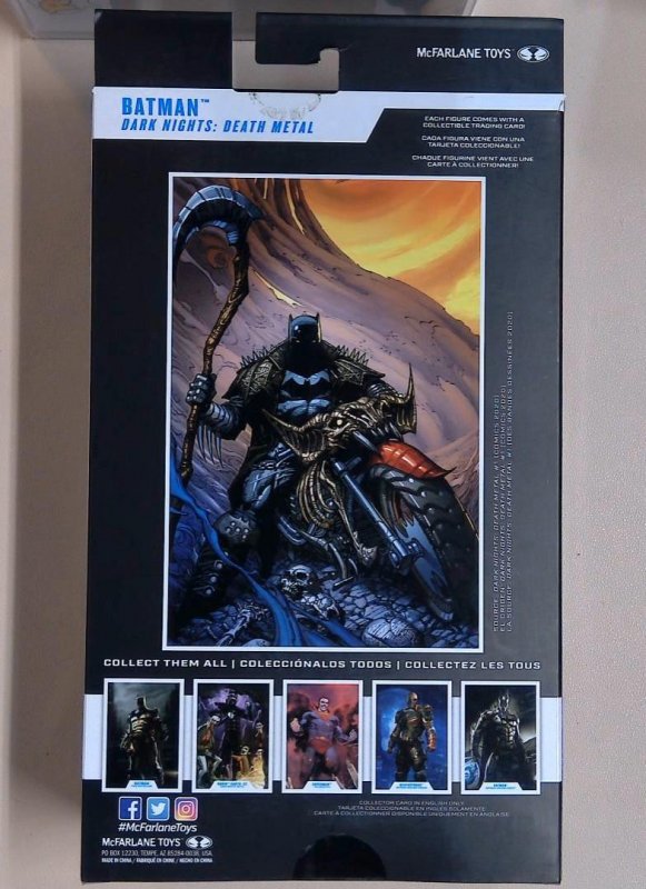 Batman Dark Nights: Death Metal, DC Multiverse, McFarlane Toys