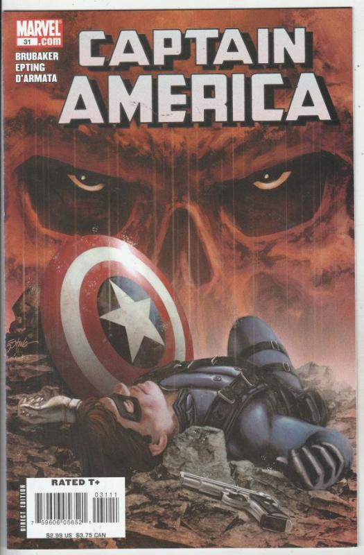 Captain America #31 (Oct-07) NM Super-High-Grade Captain America