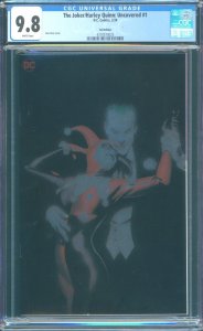 The Joker Harley Quinn Uncovered #1 CGC 9.8 Alex Ross 1999 Virgin Foil DC 2023