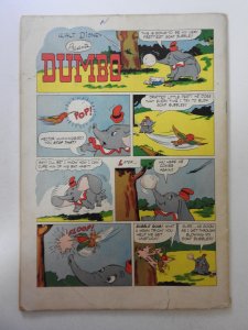 Dell Four Color #234 (1949) VG Condition! Dumbo! 1 in tear back cover