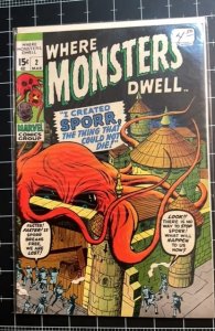 Where Monsters Dwell #2 (1970) Sporr 