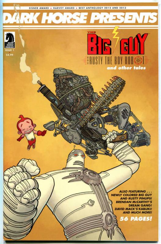 DARK HORSE PRESENTS #1, NM, Geoff Darrow, Big Guy, Rusty Boy Robot, 2014, A