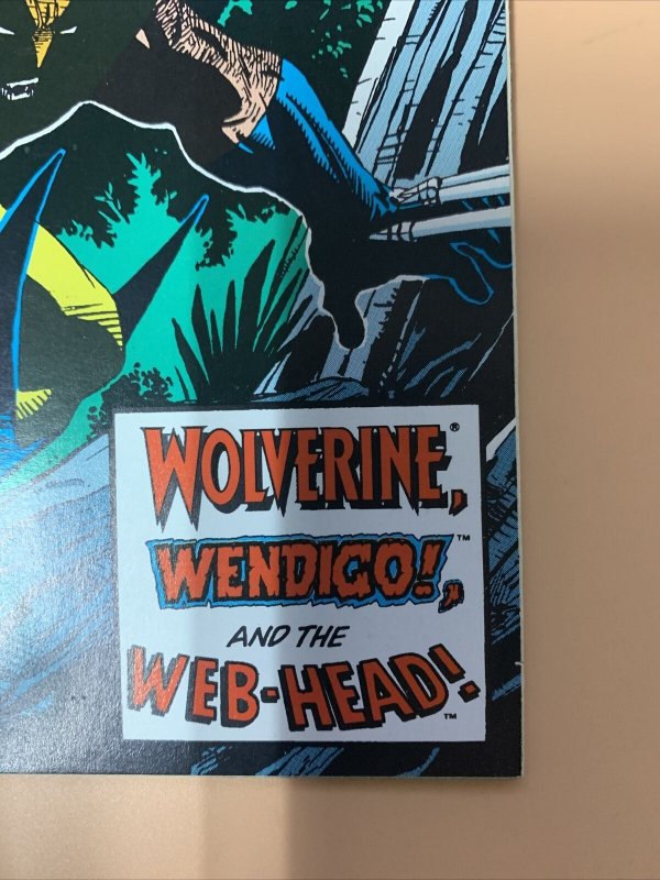 Marvel Comics Spider-Man #10, (McFarlane - Wendigo/Wolverine app.) 1991 71486013211