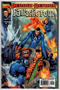 Fantastic Four #2 Variant Cover (1998) 9.4 NM