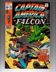 • Captain America #140 (1971) The Grey Gargoyle!   / NSC•NCA1-02