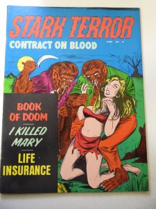 Stark Terror #4 (1971) FN+ Condition 1/4 spine split