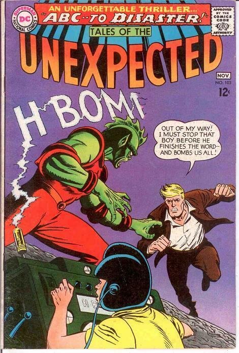 UNEXPECTED (TALES OF) 103 VF+   November 1967 COMICS BOOK