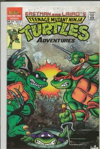 TMNT Adventures #24 ORIGINAL Vintage 1991 Archie Comics