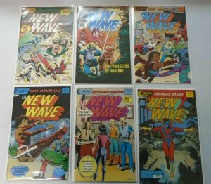 New Wave Eclipse comics lot from:#1-13 all 12 different books 8.0 VF (1986) 