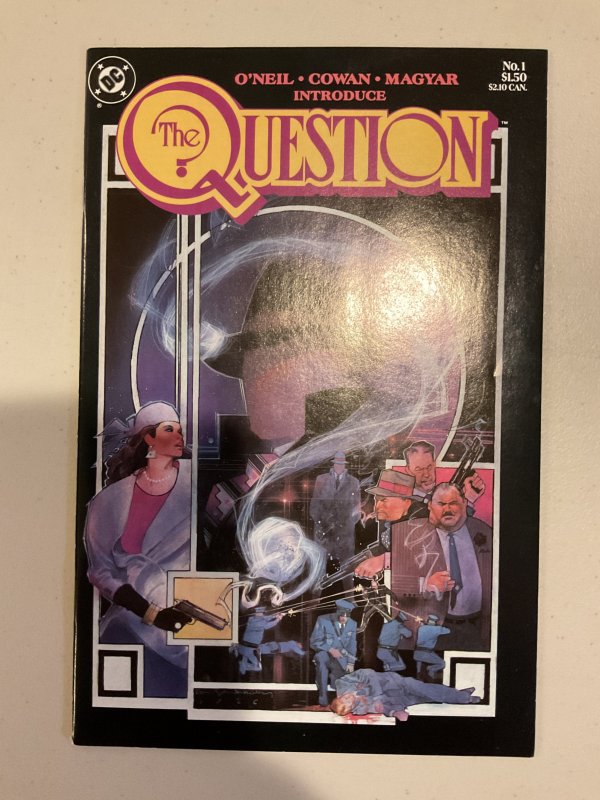 Question by Denny O’Neil Complete Set 1-37 + Annuals + Quarterlies + Signed #1!